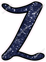 CUL 23.5" Individuals - Navy Blue Sparkle Z