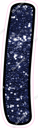 CUL 23.5" Individuals - Navy Blue Sparkle 1