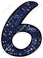 CUL 23.5" Individuals - Navy Blue Sparkle 6