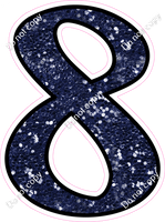 CUL 23.5" Individuals - Navy Blue Sparkle 8