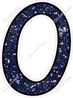 CUL 23.5" Individuals - Navy Blue Sparkle