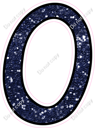 CUL 23.5" Individuals - Navy Blue Sparkle