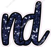 CUL 23.5" Individuals - Navy Blue Sparkle ND