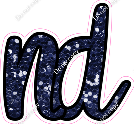 CUL 23.5" Individuals - Navy Blue Sparkle ND