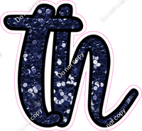 CUL 23.5" Individuals - Navy Blue Sparkle TH