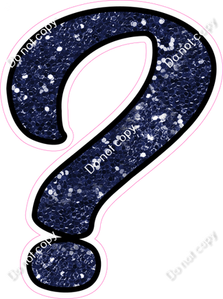 CUL 23.5" Individuals - Navy Blue Sparkle ?