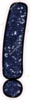 CUL 23.5" Individuals - Navy Blue Sparkle !