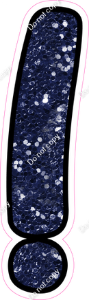 CUL 23.5" Individuals - Navy Blue Sparkle !