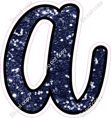 CUL 23.5" Individuals - Navy Blue Sparkle a