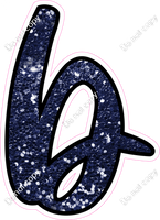 CUL 23.5" Individuals - Navy Blue Sparkle b