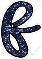 CUL 23.5" Individuals - Navy Blue Sparkle f