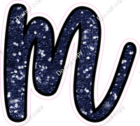 CUL 23.5" Individuals - Navy Blue Sparkle m