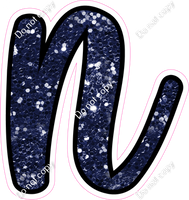 CUL 23.5" Individuals - Navy Blue Sparkle n