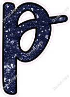 CUL 23.5" Individuals - Navy Blue Sparkle p
