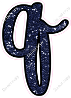 CUL 23.5" Individuals - Navy Blue Sparkle q