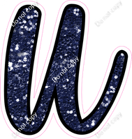 CUL 23.5" Individuals - Navy Blue Sparkle u