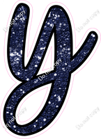 CUL 23.5" Individuals - Navy Blue Sparkle y