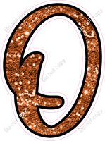 CUL 23.5" Individuals - Orange Sparkle O