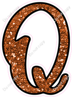 CUL 23.5" Individuals - Orange Sparkle Q