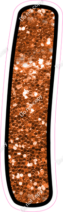 CUL 23.5" Individuals - Orange Sparkle 1