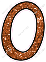 CUL 23.5" Individuals - Orange Sparkle