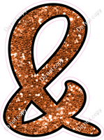 CUL 23.5" Individuals - Orange Sparkle &