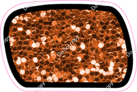 CUL 23.5" Individuals - Orange Sparkle Dash