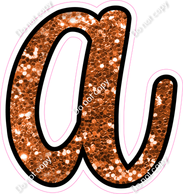 CUL 23.5" Individuals - Orange Sparkle a