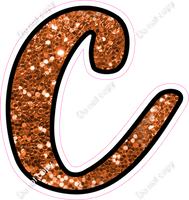 CUL 23.5" Individuals - Orange Sparkle c