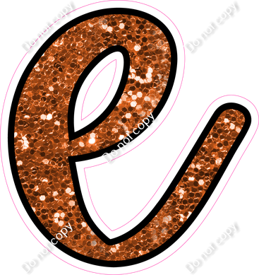 CUL 23.5" Individuals - Orange Sparkle e