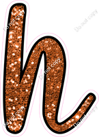 CUL 23.5" Individuals - Orange Sparkle h