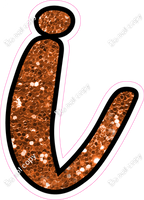 CUL 23.5" Individuals - Orange Sparkle i