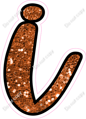 CUL 23.5" Individuals - Orange Sparkle i