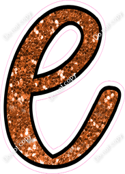 CUL 23.5" Individuals - Orange Sparkle l