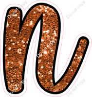 CUL 23.5" Individuals - Orange Sparkle n