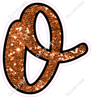 CUL 23.5" Individuals - Orange Sparkle o