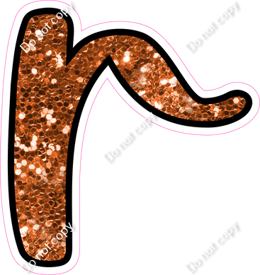 CUL 23.5" Individuals - Orange Sparkle r