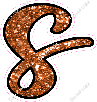 CUL 23.5" Individuals - Orange Sparkle s