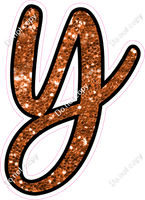 CUL 23.5" Individuals - Orange Sparkle y