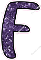 CUL 23.5" Individuals - Purple Sparkle F