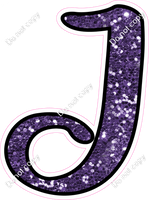 CUL 23.5" Individuals - Purple Sparkle J