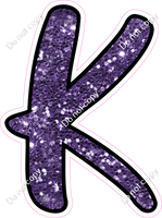 CUL 23.5" Individuals - Purple Sparkle K