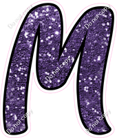 CUL 23.5" Individuals - Purple Sparkle M