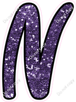 CUL 23.5" Individuals - Purple Sparkle N