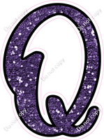 CUL 23.5" Individuals - Purple Sparkle Q