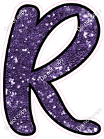CUL 23.5" Individuals - Purple Sparkle R