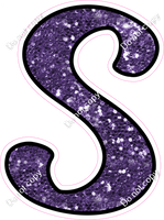 CUL 23.5" Individuals - Purple Sparkle S