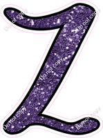CUL 23.5" Individuals - Purple Sparkle Z