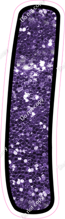 CUL 23.5" Individuals - Purple Sparkle 1