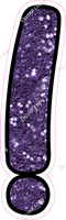 CUL 23.5" Individuals - Purple Sparkle !